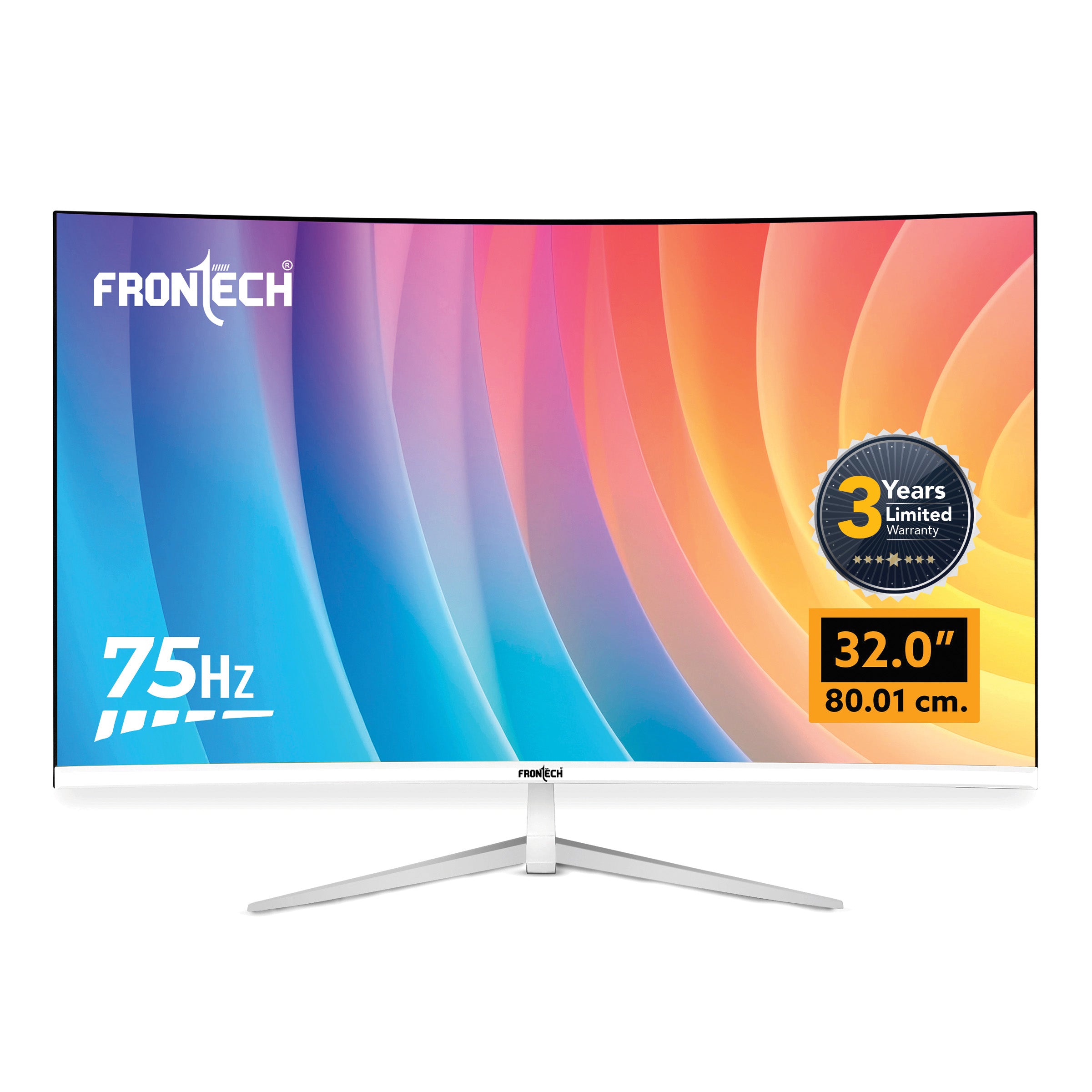 Frontech 32'' Ultima Series Curved LED Monitor | 75Hz, 1920x1080 | Ultra Slim, Bezel-Less Design (MON-0081) Frontech 32'' Ultima Series Curved LED Monitor | 75Hz, 1920x1080 | Ultra Slim, Bezel-Less Design (MON-0081)